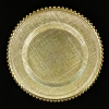 glass charger plate, table decoration plate, festival, wedding and party table plate Application Scenario